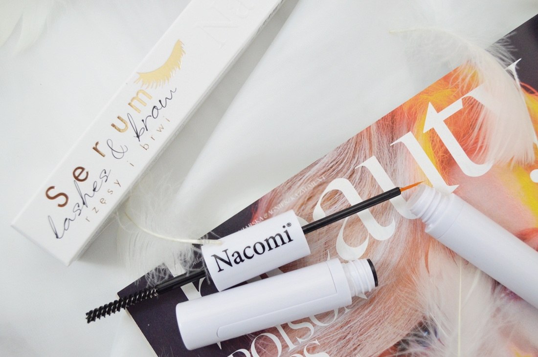 serum do rzęs i brwi nacomi długie rzęsy puderek.com.pl